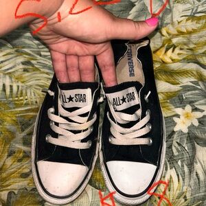 Ankle scrunchy converse size 8